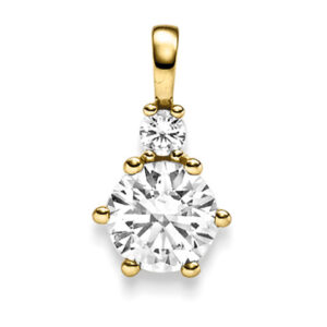 uqio 333 Gold Pendant – Elegant Solid Gold Jewelry